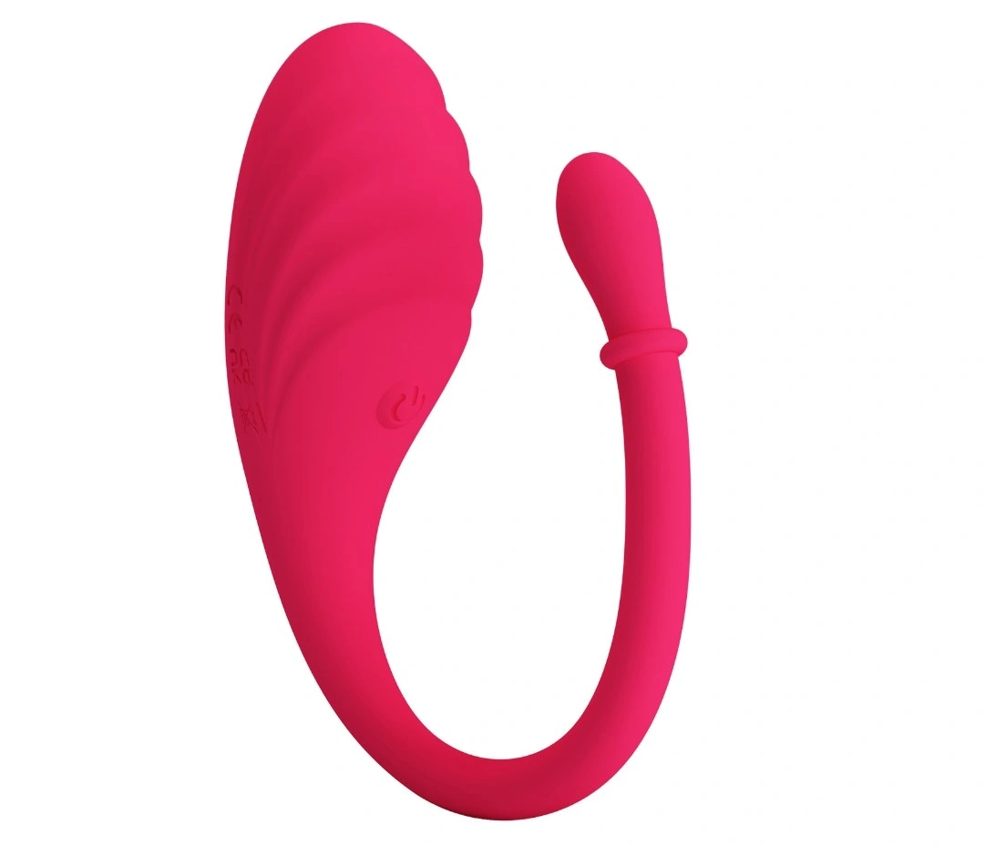 Віброяйце Romance Undine Vibro-Bullet силіконове, з додатком, рожеве, 20,5 х 3,4 см