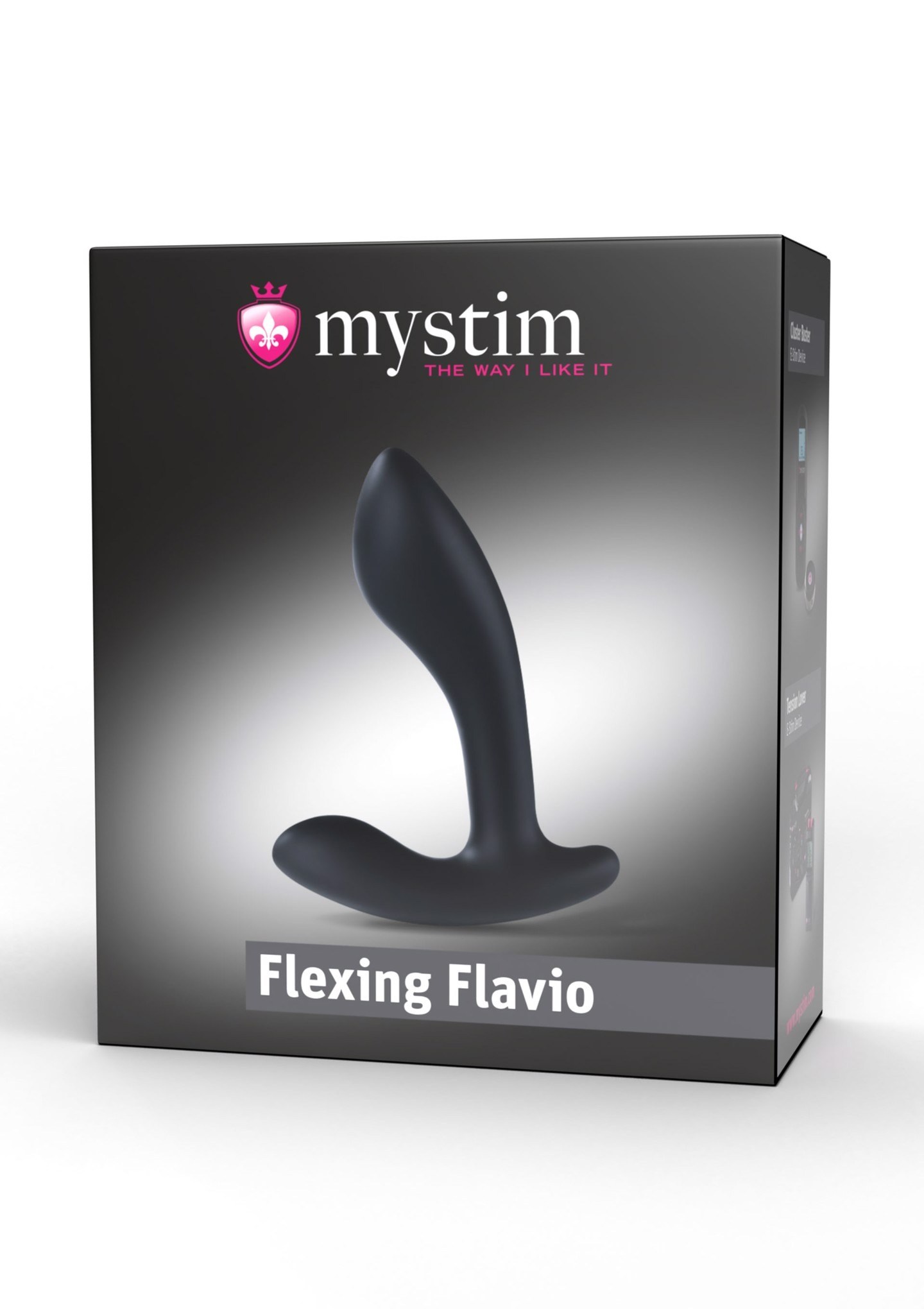 Электростимулятор простаты Mystim, черный, 13 х 3 см