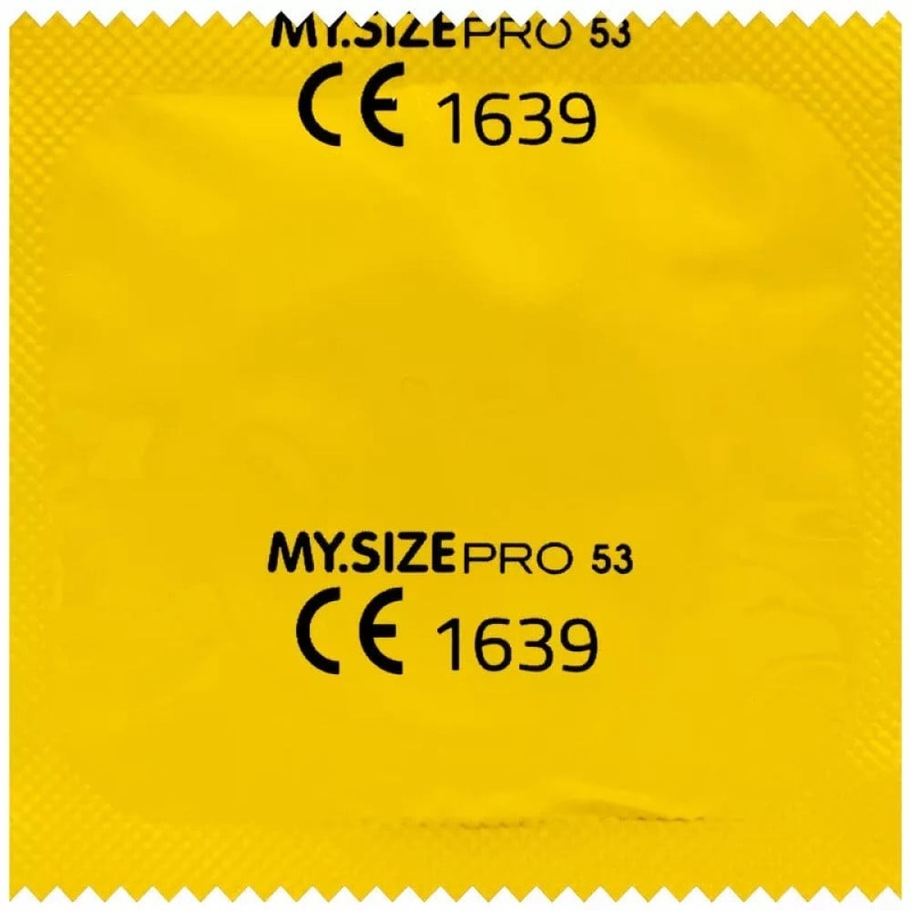 Презервативи ультратонкі латексні My.Size Regular 53 мм (ціна за упаковку, 3 шт.)