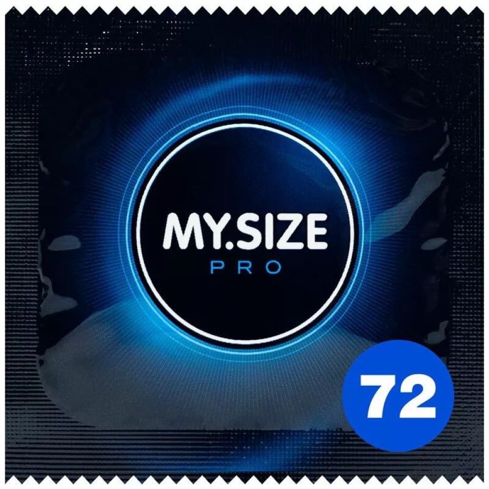 Презервативы ультратонкие латексные My.Size Extra Large 72 мм (цена за упаковку, 10 шт.)