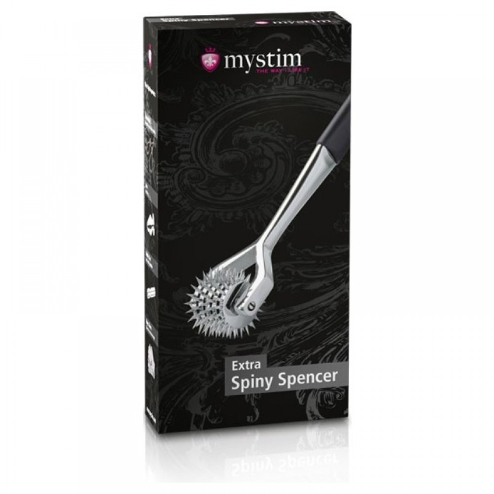 Колесо Вартенберга з електростимуляцією Mystim сріблясте, 19 см