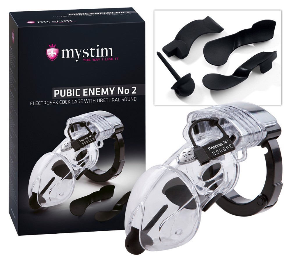 Пояс вірності з електростимуляцією Mystim Pubic Enemy No. 2