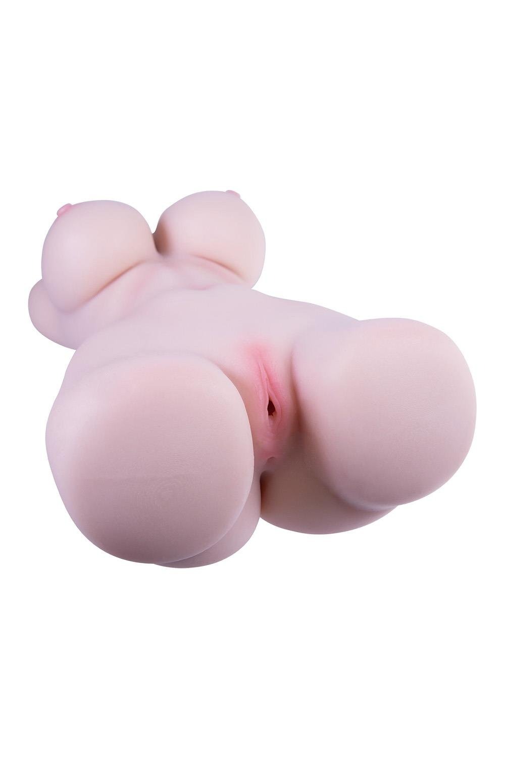 Мастурбатор торс NMC Gripping And Thrusting вагін, анус і груди, бежевий, 23 см