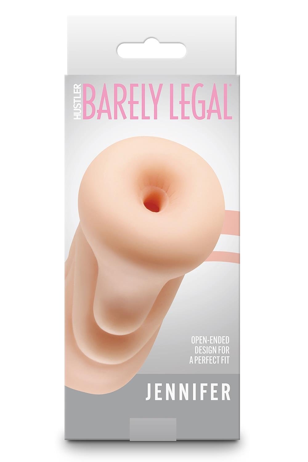 Мастурбатор анус NS Novelties Barely Legal Jennifer бежевий, 11 см