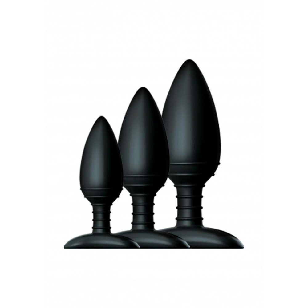 Набір анальних пробок Nexus Butt Plug Trio, 3 шт.