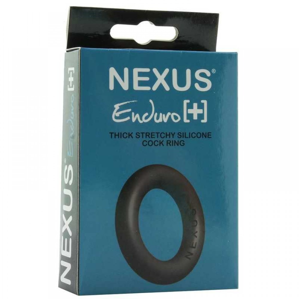 Ерекційне кільце силіконове, чорне NEXUS