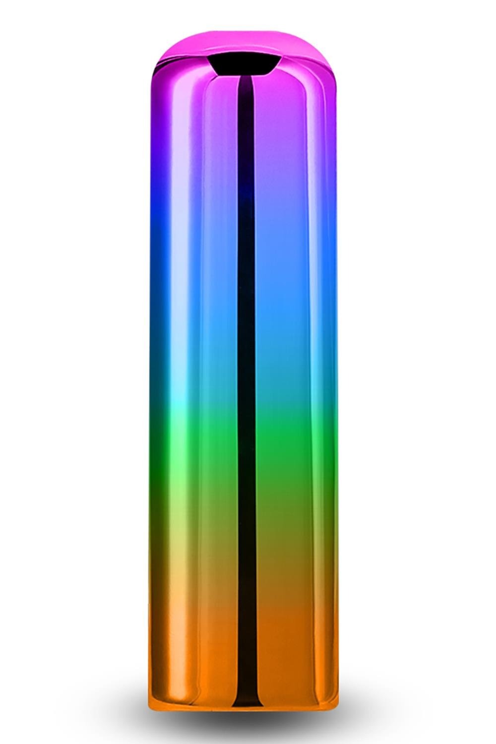 Міні-вібратор для стимуляції клітора NS Novelties Chroma Rainbow перезаряджається, райдужний, S