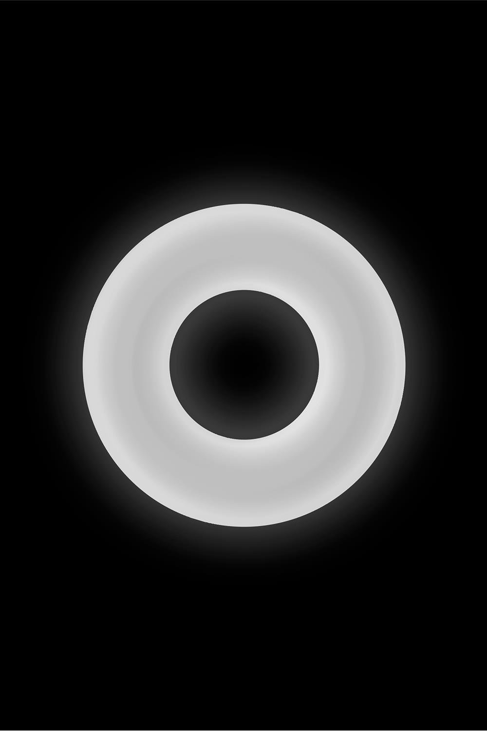 Ерекційне кільце для пеніса ілюмісцентне NS Novelties Firefly Bubble Rings біле, Medium
