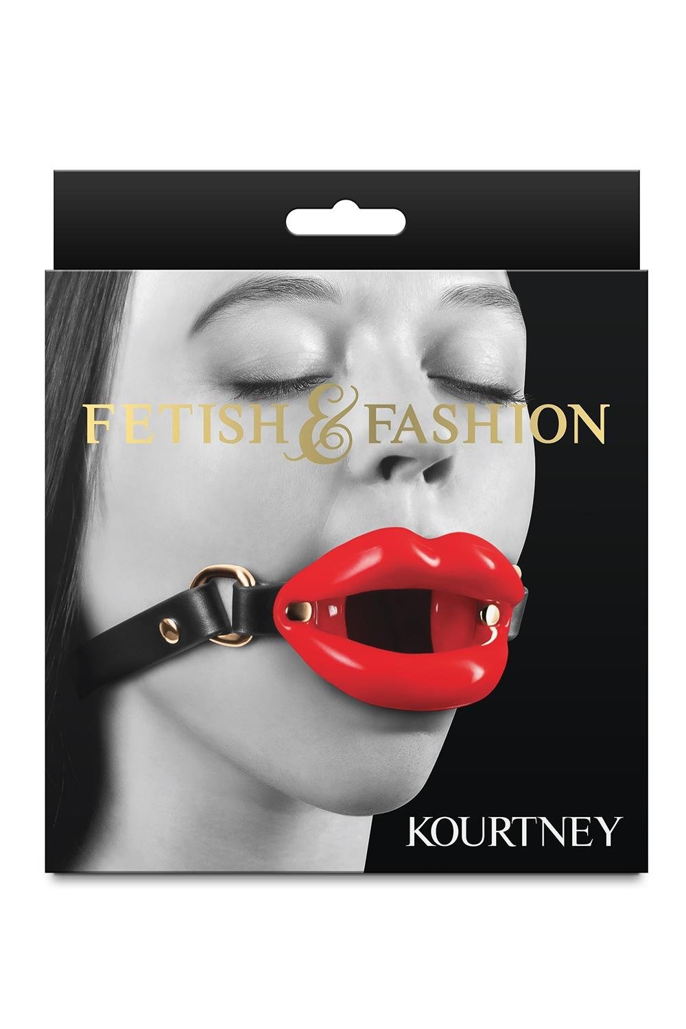 Кляп в виде губ NS Novelties Fetish & Fashion красный