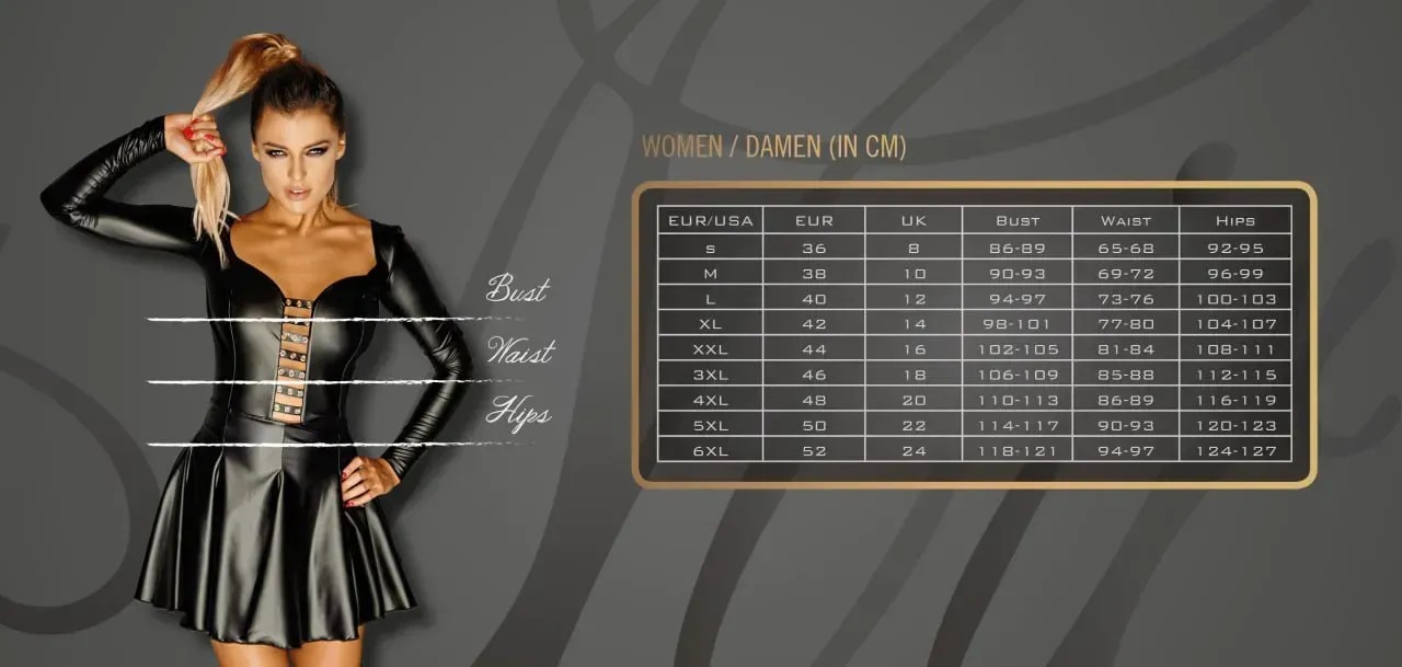 Платье с накаткой в виде креста Noir Handmade F184 черное, L