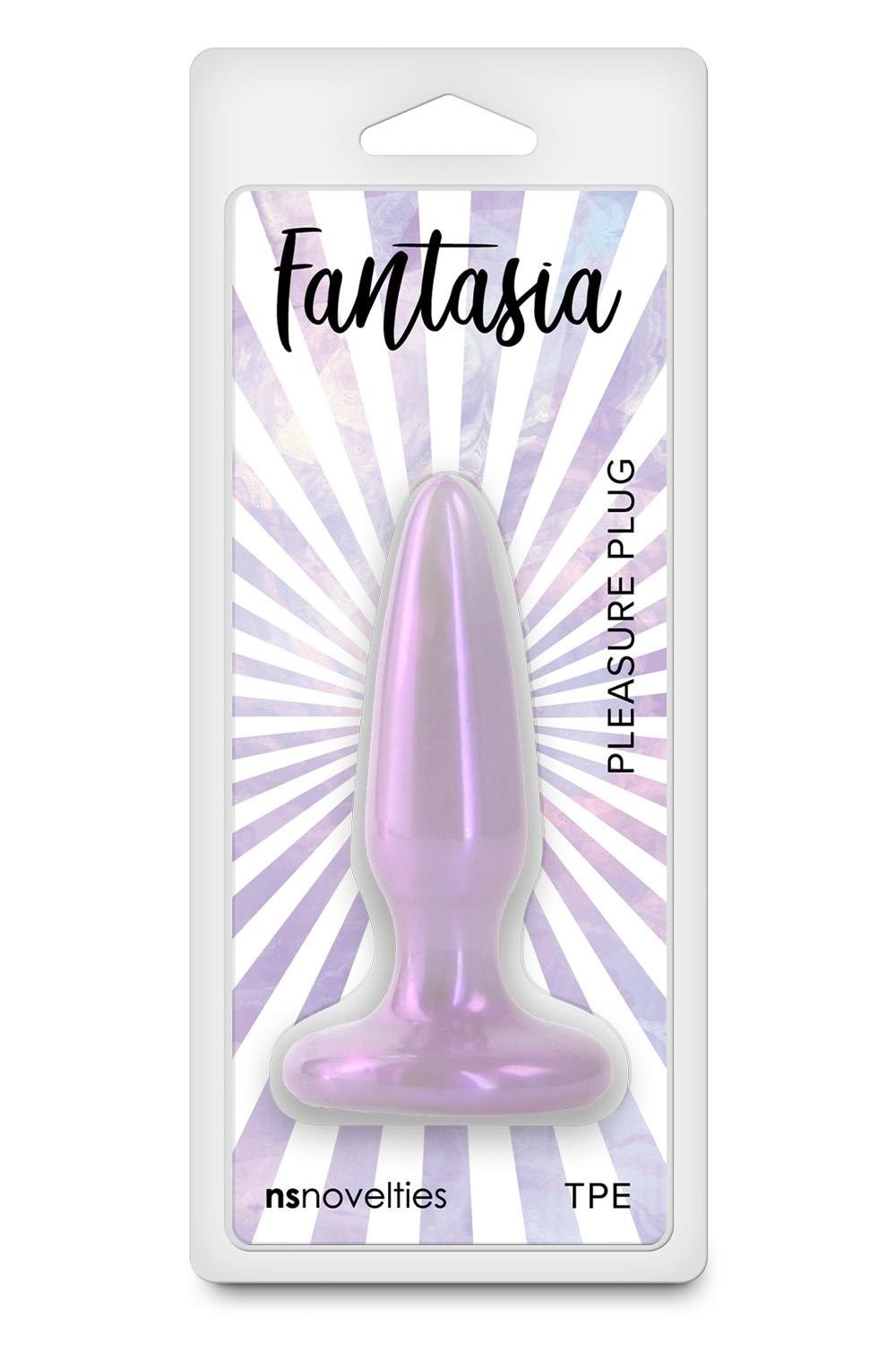 Анальная пробка NS Novelties Fantasia фиолетовая, 8.4 см