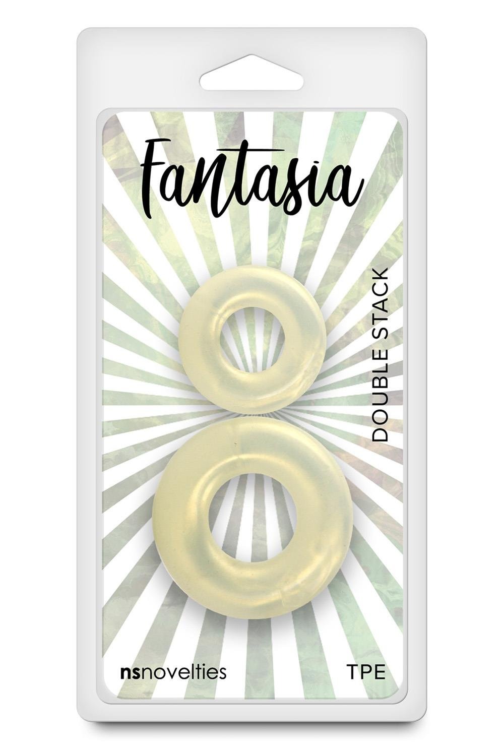 Ерекційні кільця NS Novelties Fantasia прозорі, 2 шт