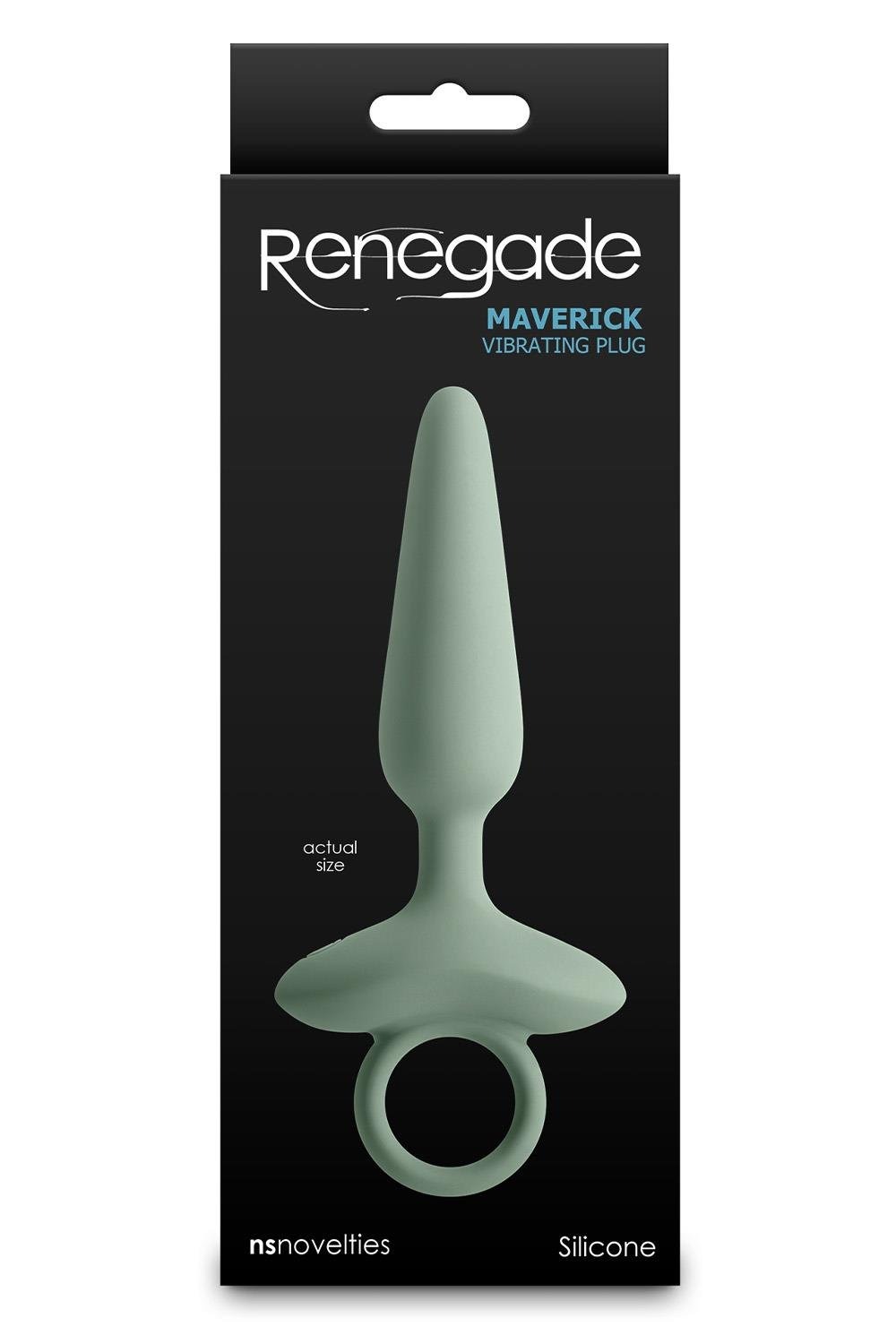 Анальний вібратор NS Novelties Renegade зелений, 15 см