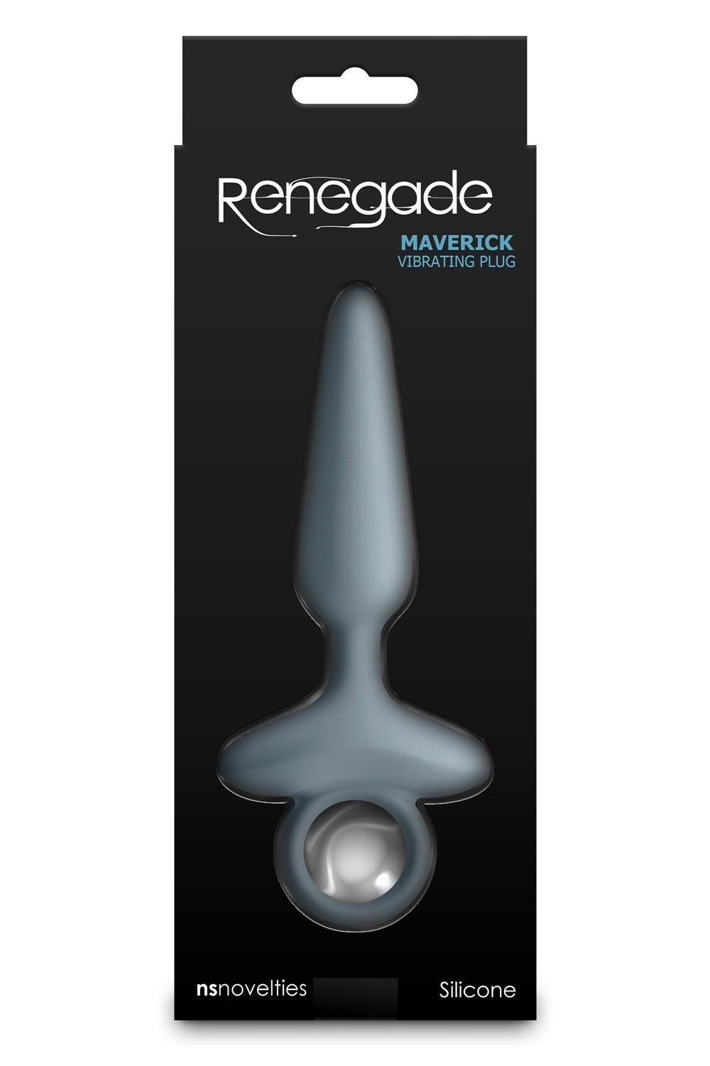 Анальний вібратор NS Novelties Renegade блакитний, 15 см