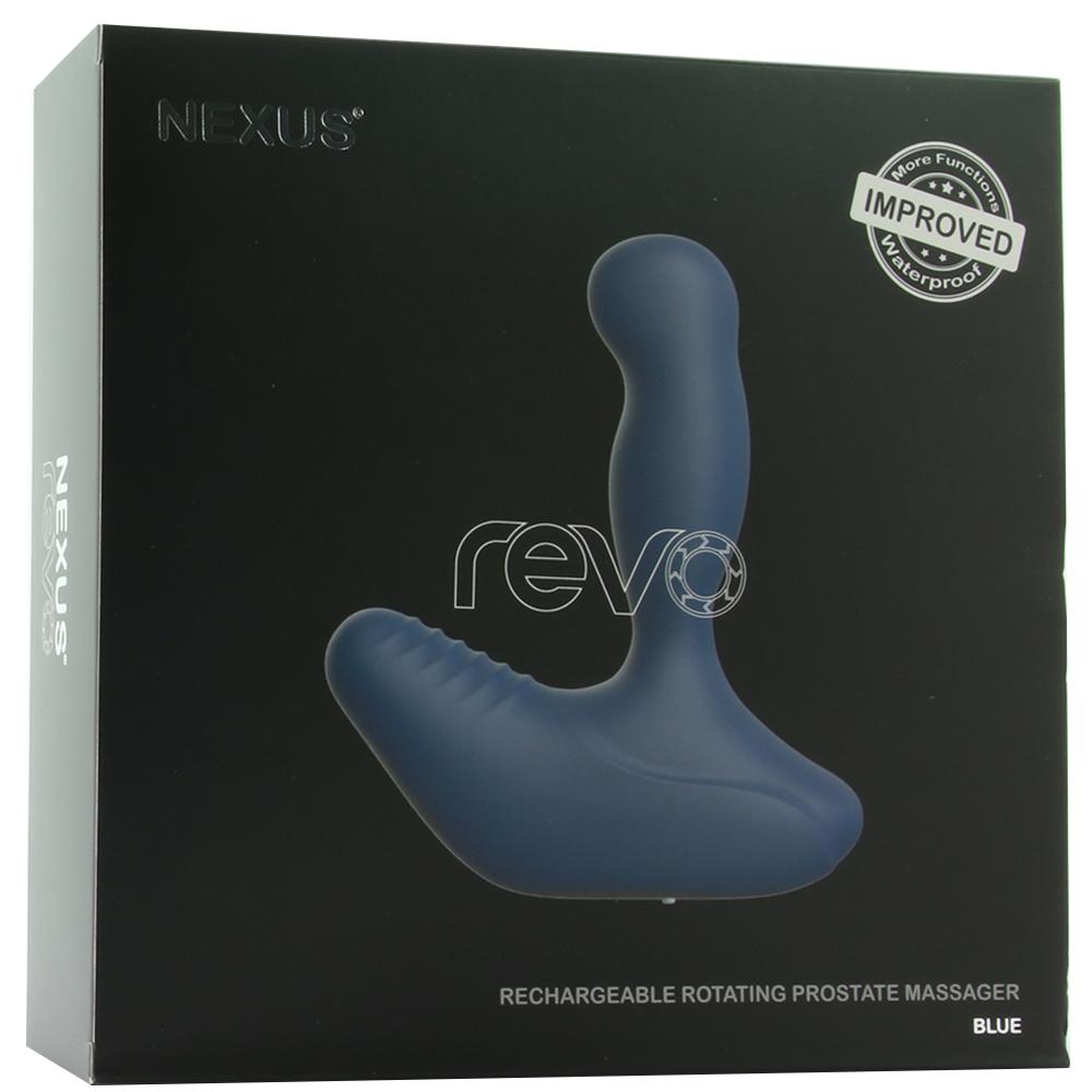 Масажер простати з ротацією the Nexus REVO 2 BLUE