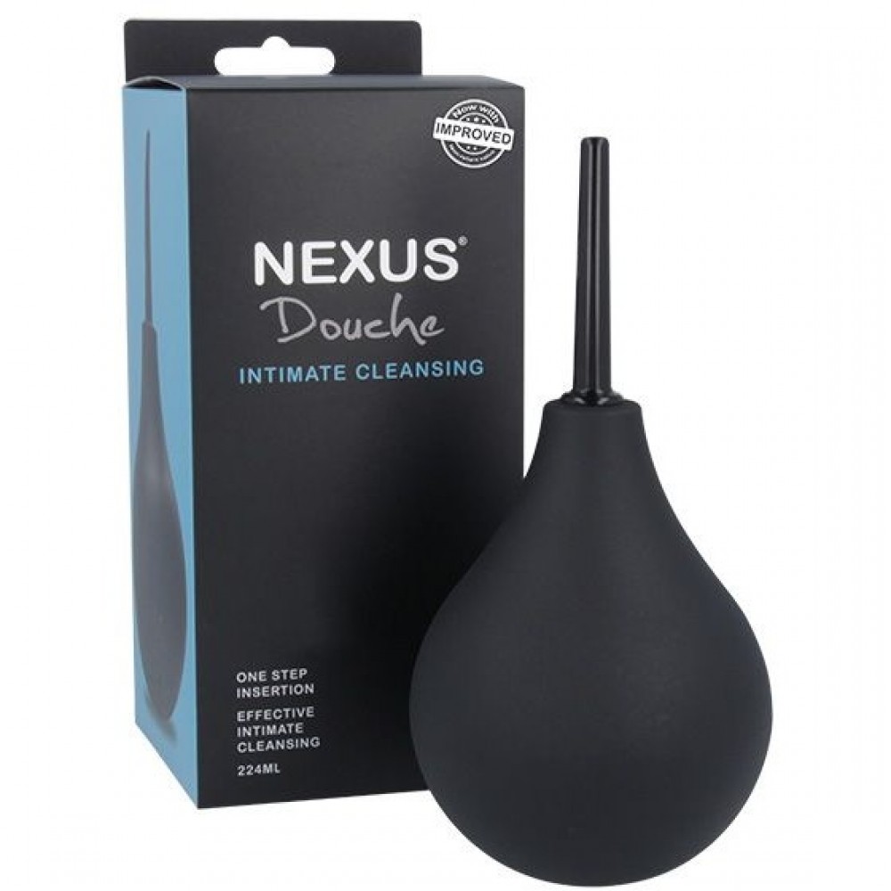 Анальний душ Nexus Anal Douche Black, об'єм 224мл