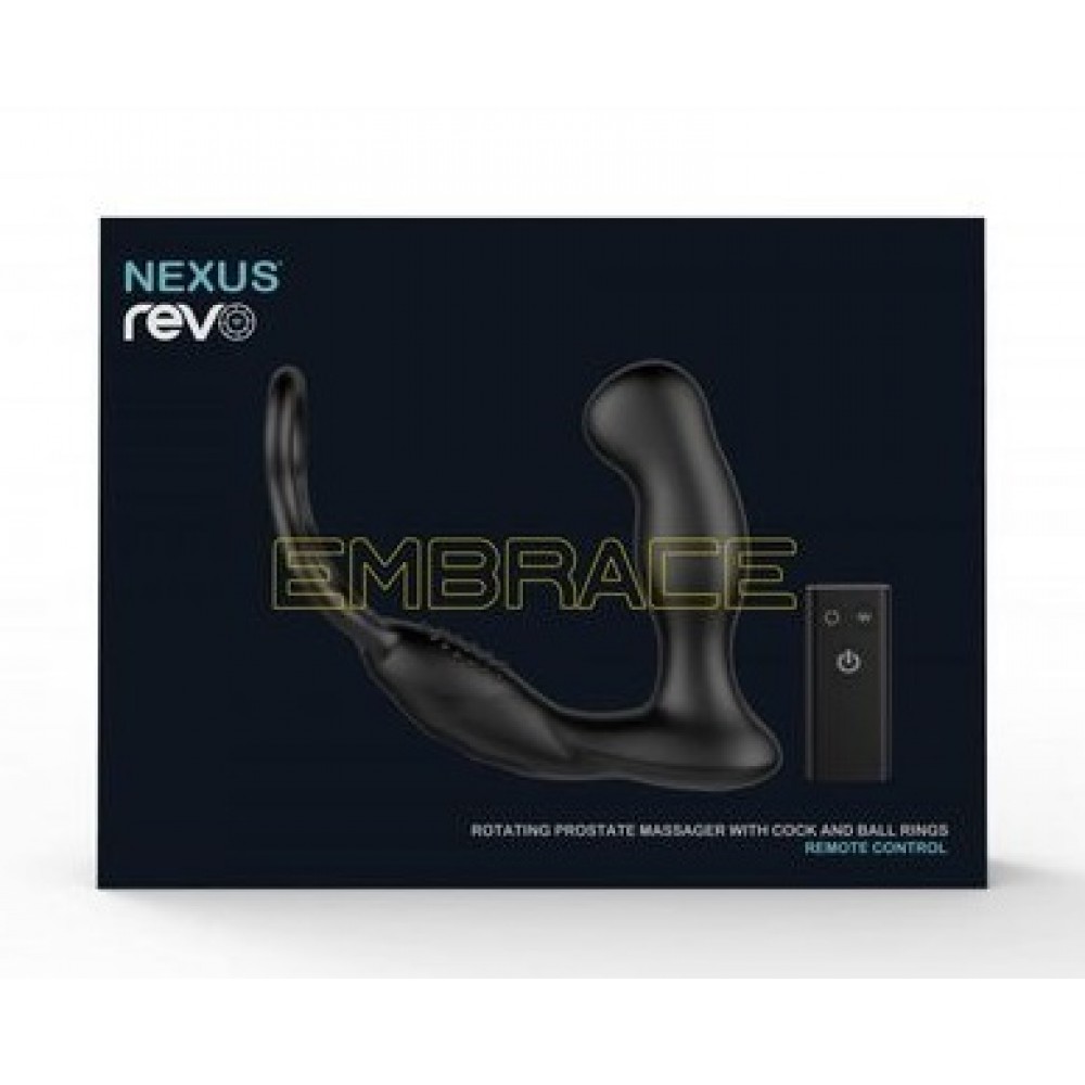 Масажер простати Nexus Revo Embrace з обертовою головкою