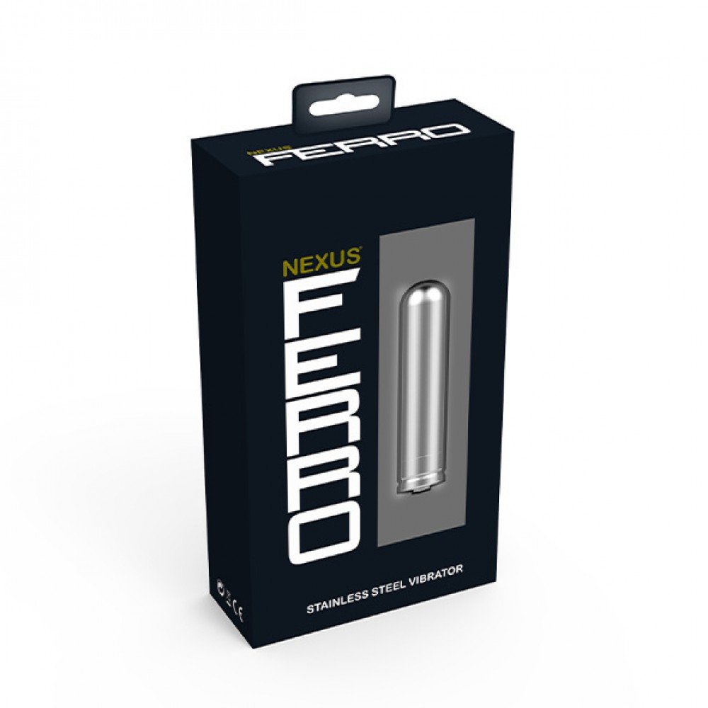 Вибропуля метал NEXUS - FERRO STAINLESS STEEL VIBRATOR