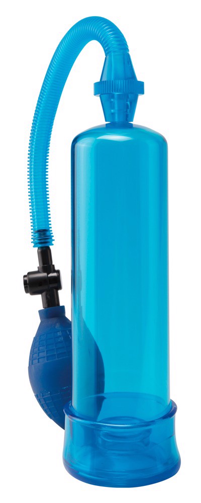 Вакуумна помпа Pipedream Pump Worx синя, 19 см