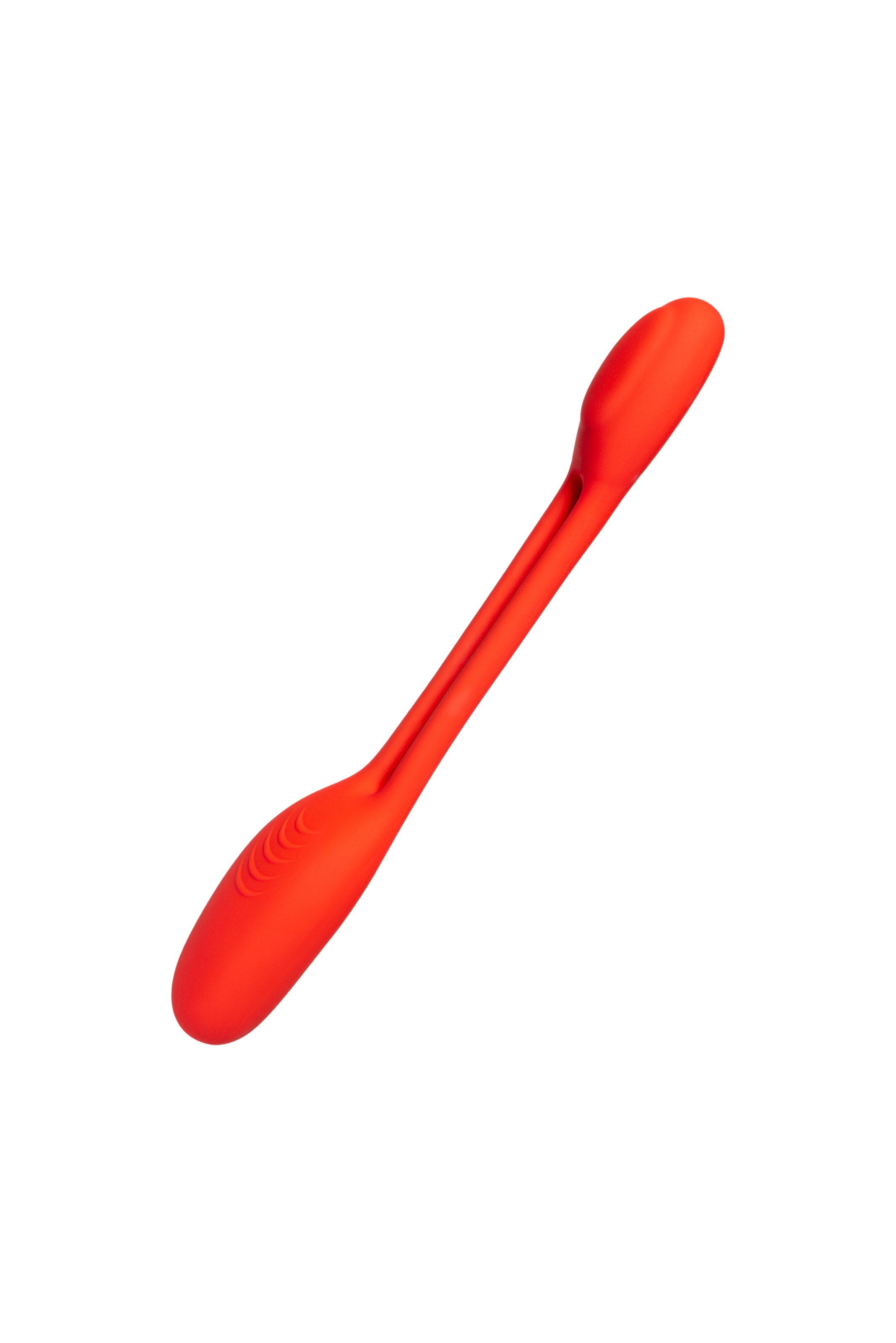 Гнучкий вібратор для пар Every Night Toys Flexible з двома моторчиками, червоний