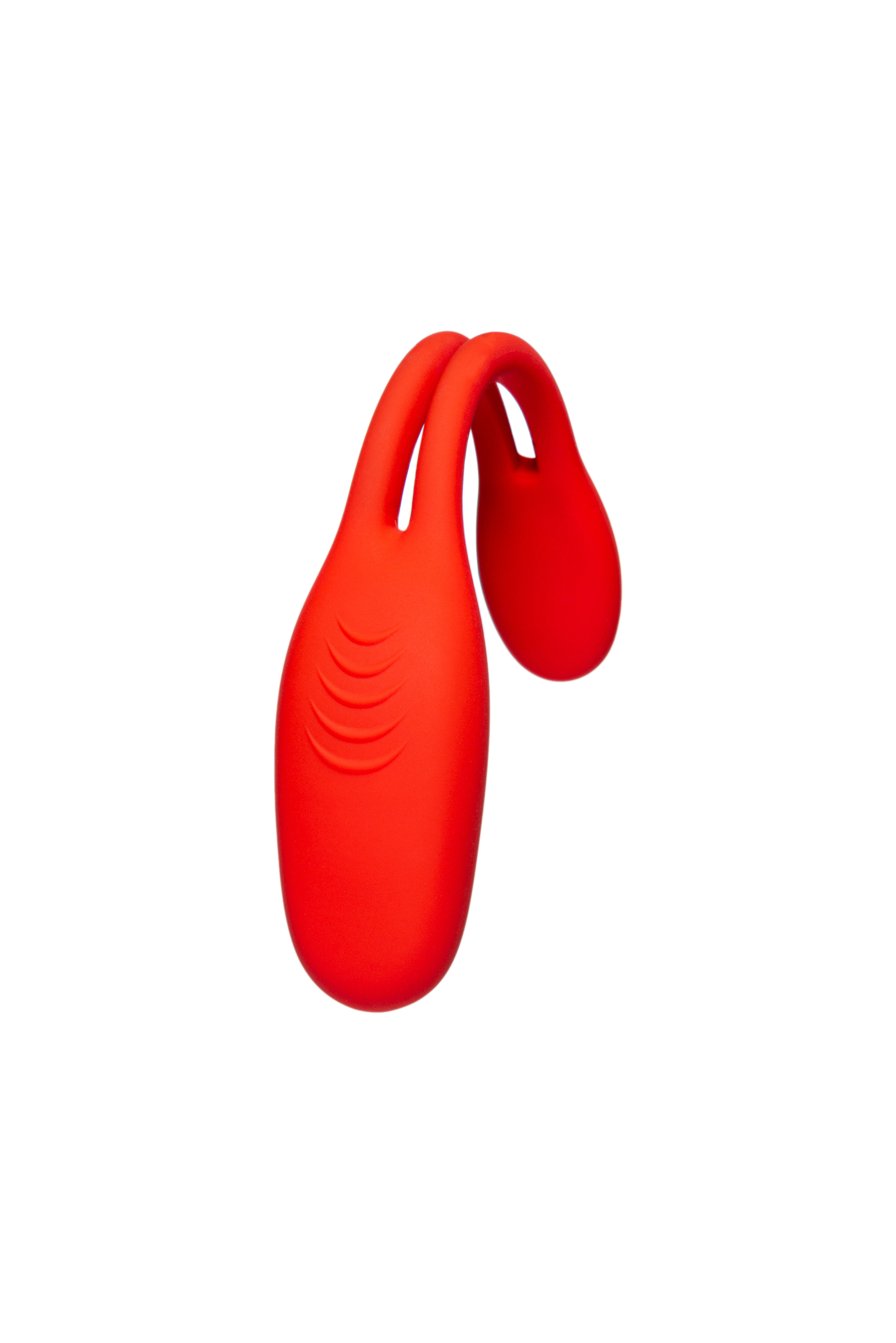 Гнучкий вібратор для пар Every Night Toys Flexible з двома моторчиками, червоний