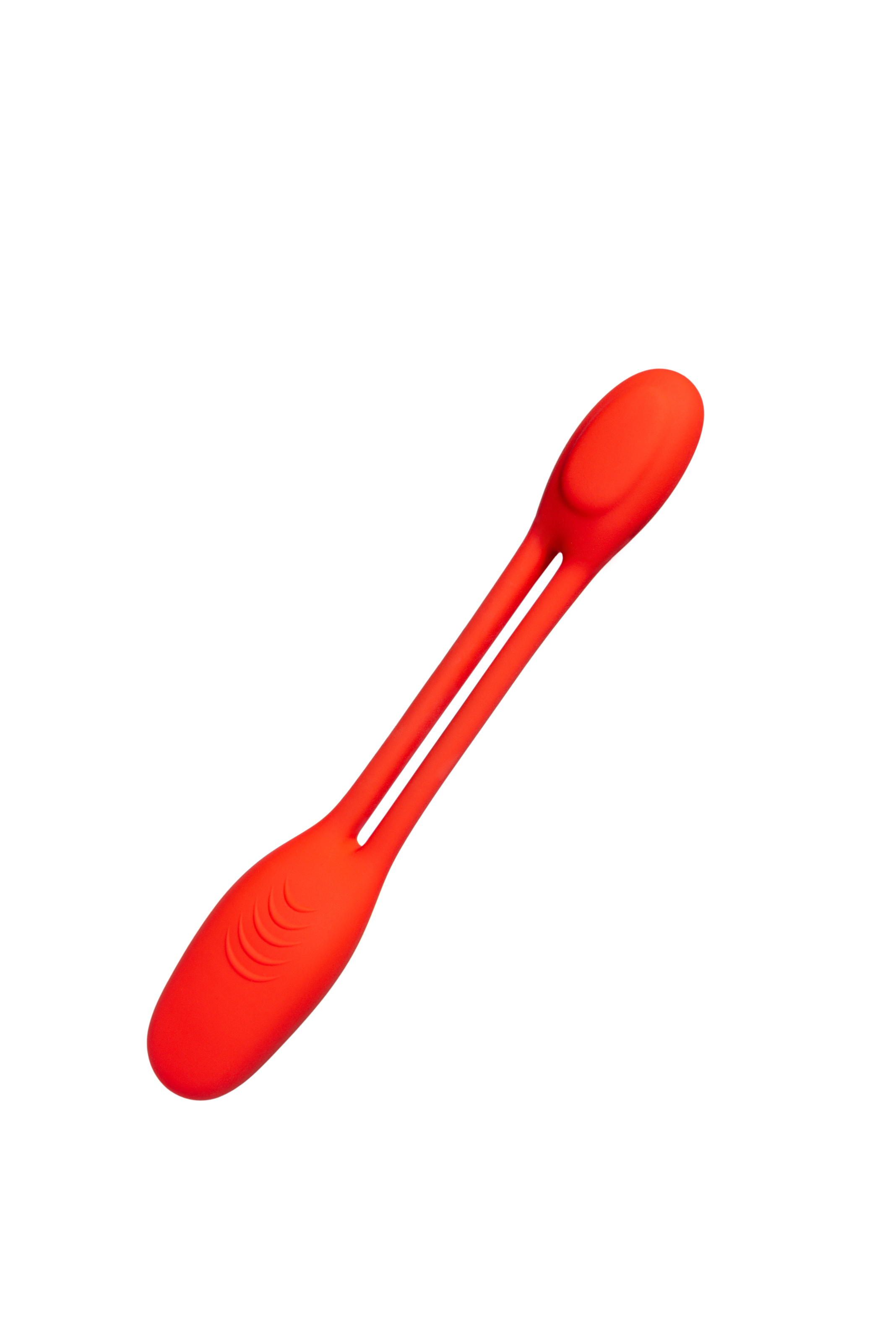 Гнучкий вібратор для пар Every Night Toys Flexible з двома моторчиками, червоний