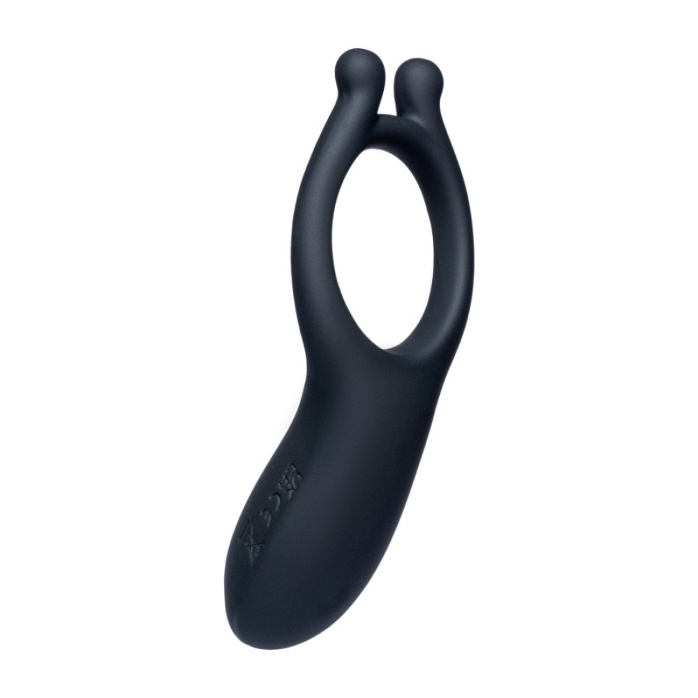 Вибрационное эрекционное кольцо Every Night Toys с отростком для дополнительной стимуляции клитора