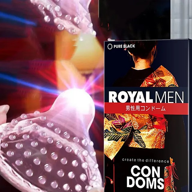 Презервативи OLO Royal Men з гіалуроновою кислотою (ціна за 10 шт. в упаковці)