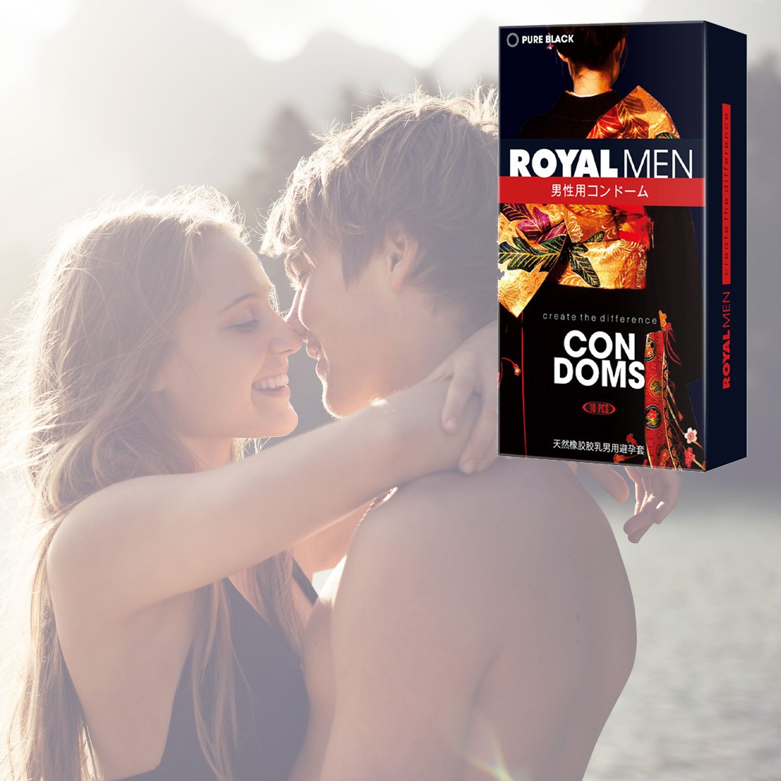 Презервативи OLO Royal Men з гіалуроновою кислотою (ціна за 10 шт. в упаковці)