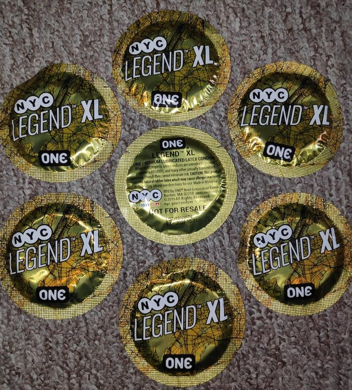 Набір презервативів латексних One Legend XL великого розміру (ціна за 5 шт.)
