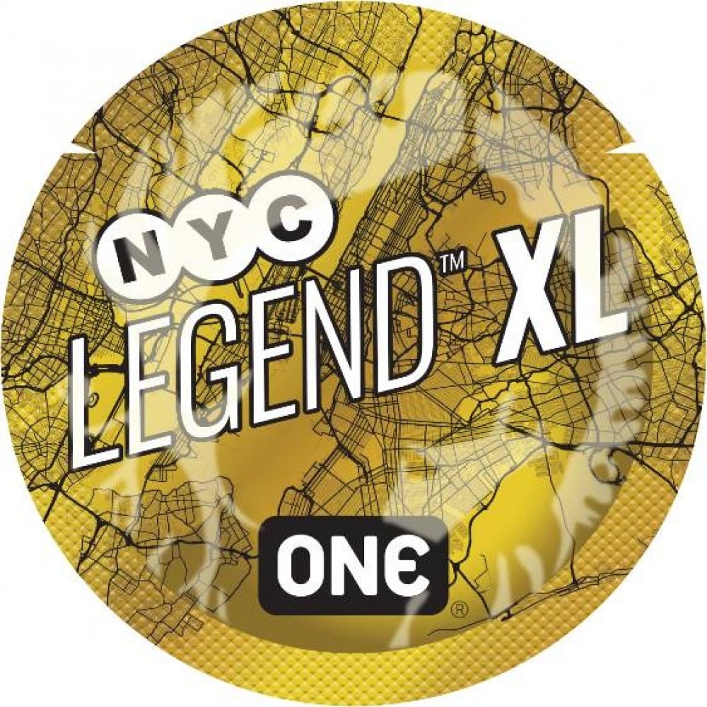 Набір презервативів латексних One Legend XL великого розміру (ціна за 5 шт.)