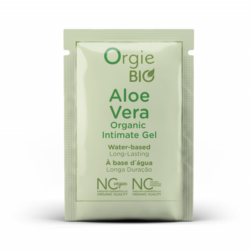 ПРОБНИК/Органічний лубрикант Orgie BIO Aloe Vera на водній основі, 2 мл