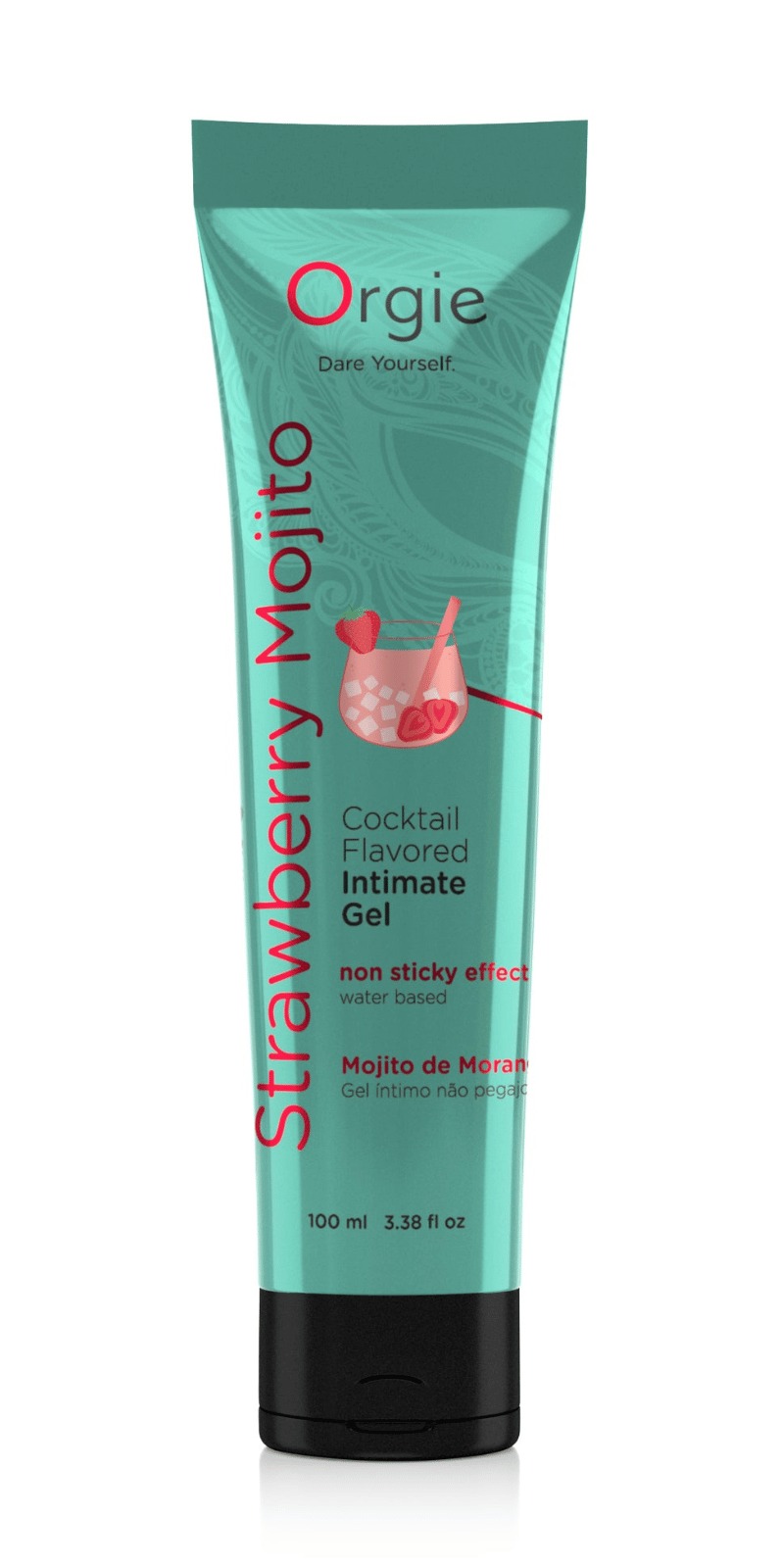Їстівний лубрикант ПОЛУБНИЧНИЙ МОХІТО Orgie Cocktail Flavored на водній основі, 100 мл