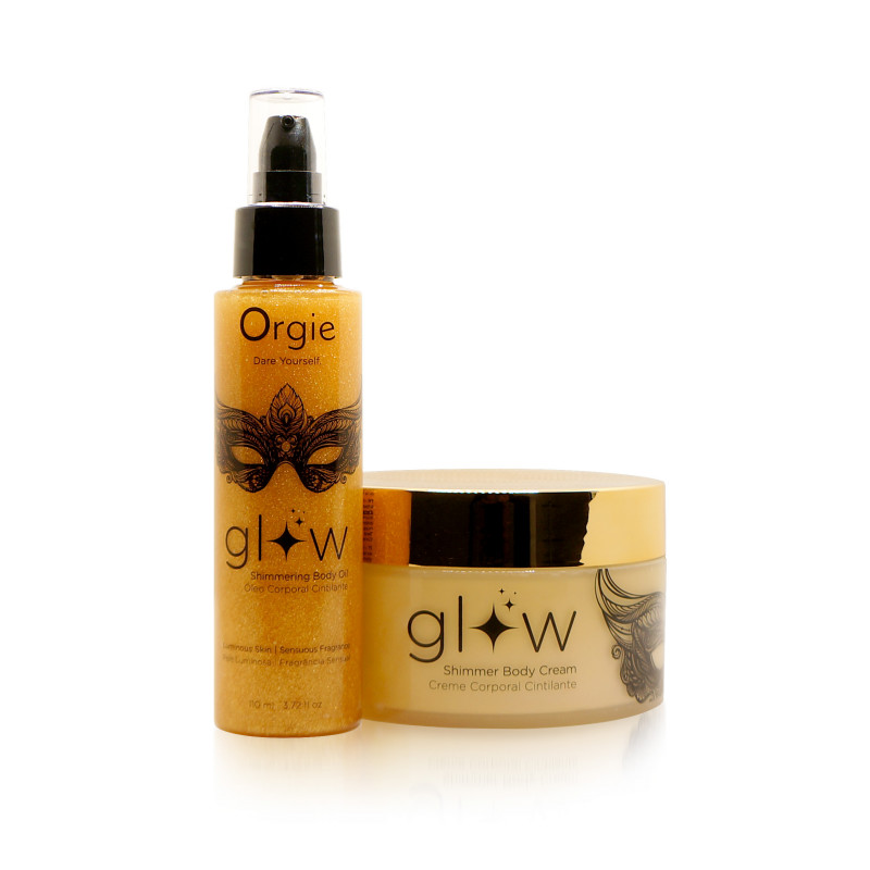 Шиммер-крем для тіла Orgie Glow з ароматом-афродизіаком, 250 мл