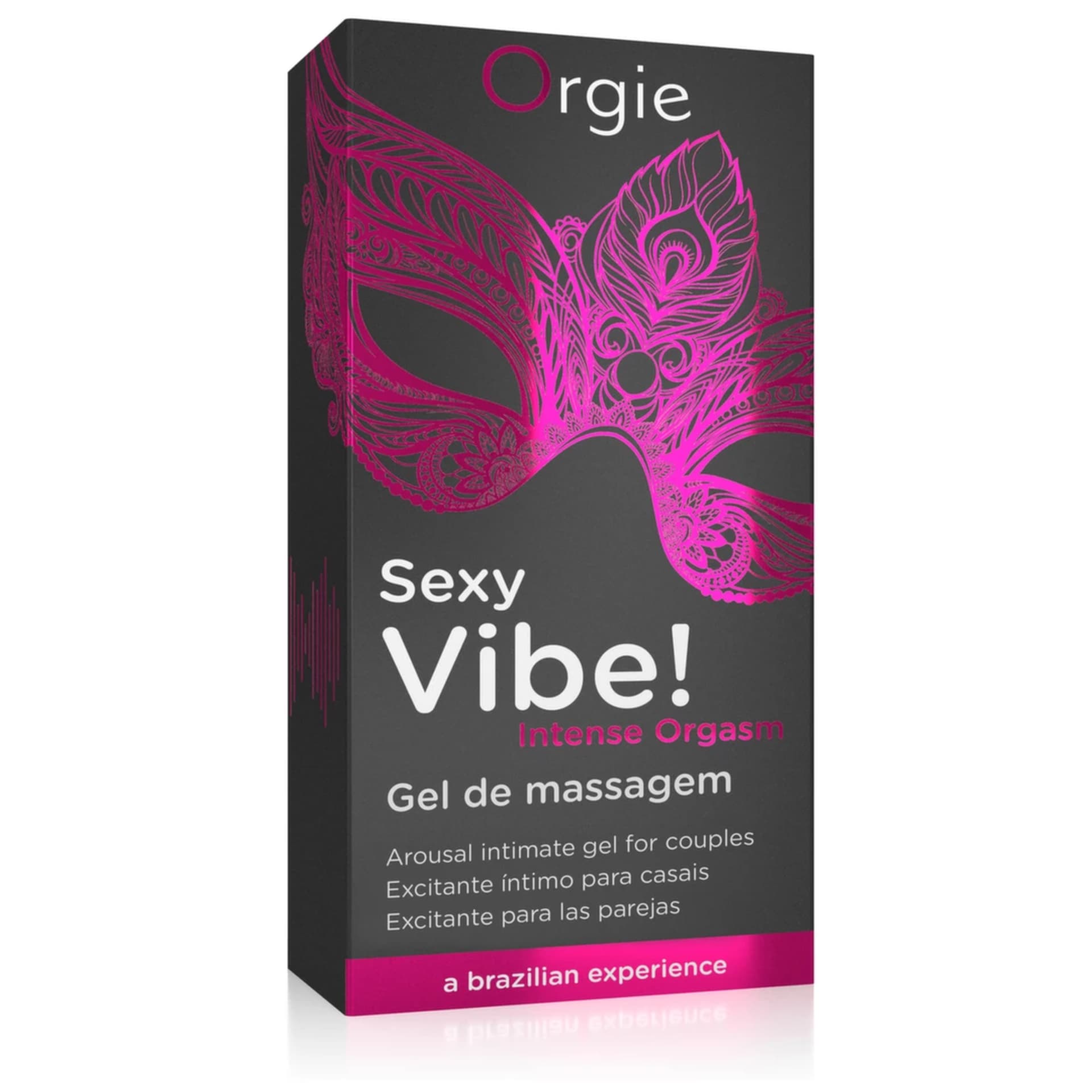 Жидкий вибратор Orgie «SEXY VIBE» вибрация + усиление оргазма, 15 мл