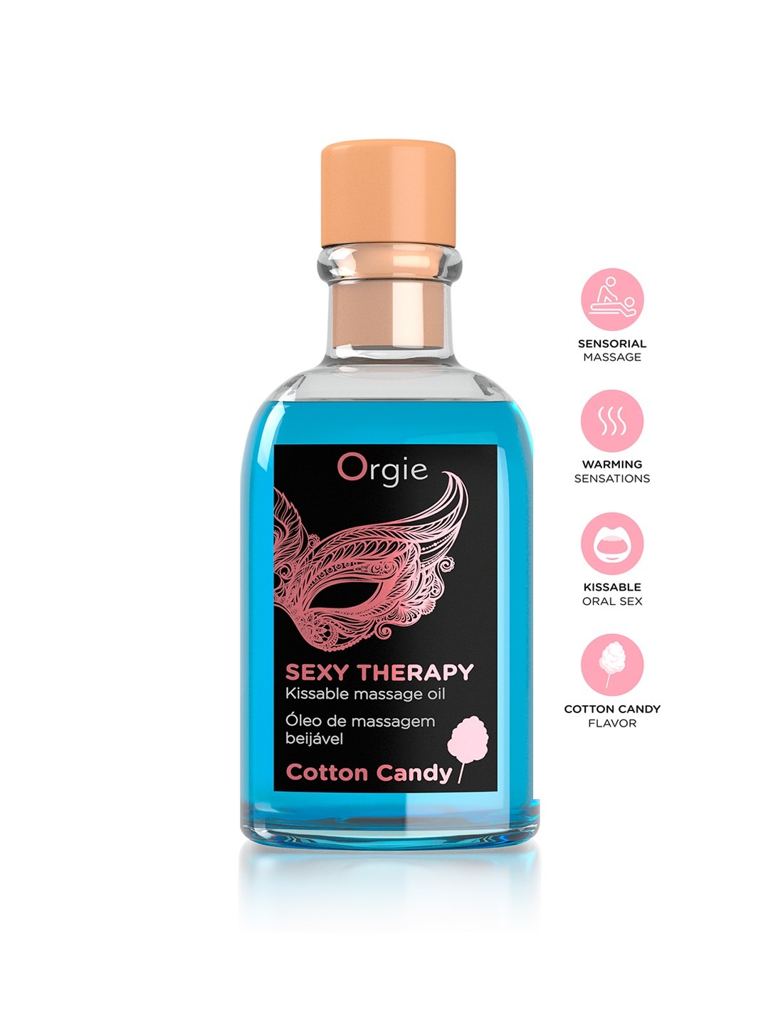 Набір Orgie Sexy Therapy: їстівна масажна олія 
