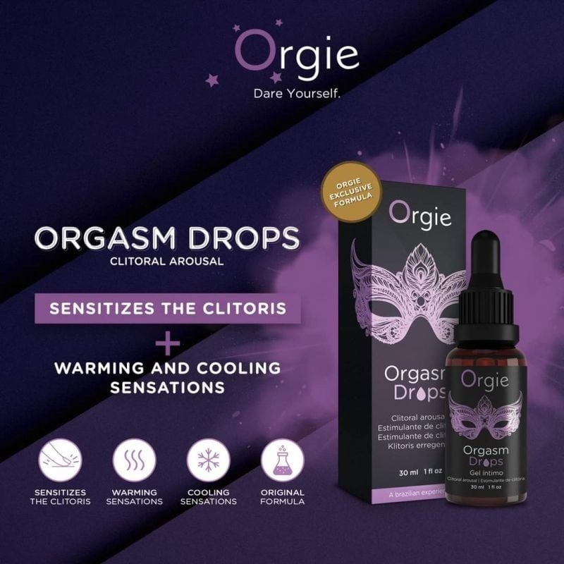 Збудливі краплі для клітора Orgie 
