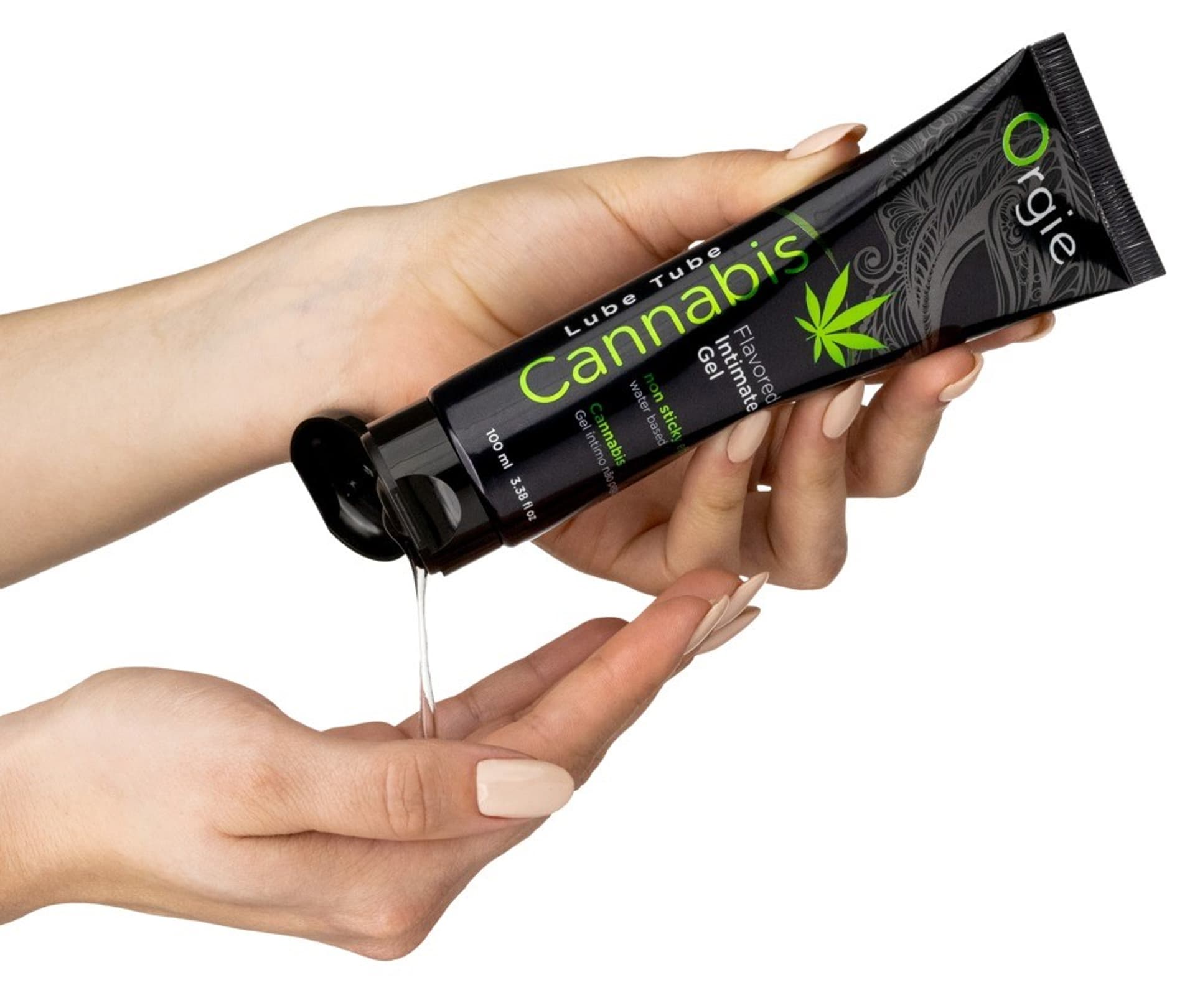 Їстівний лубрикант Orgie Flavored Intimate Gel зі смаком та ароматом каннабісу (коноплі), 100 мл