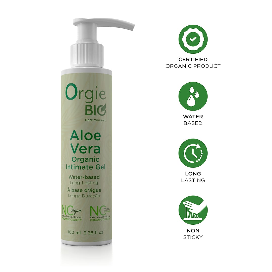 Органічний лубрикант Orgie BIO Aloe Vera на водній основі, 150 мл
