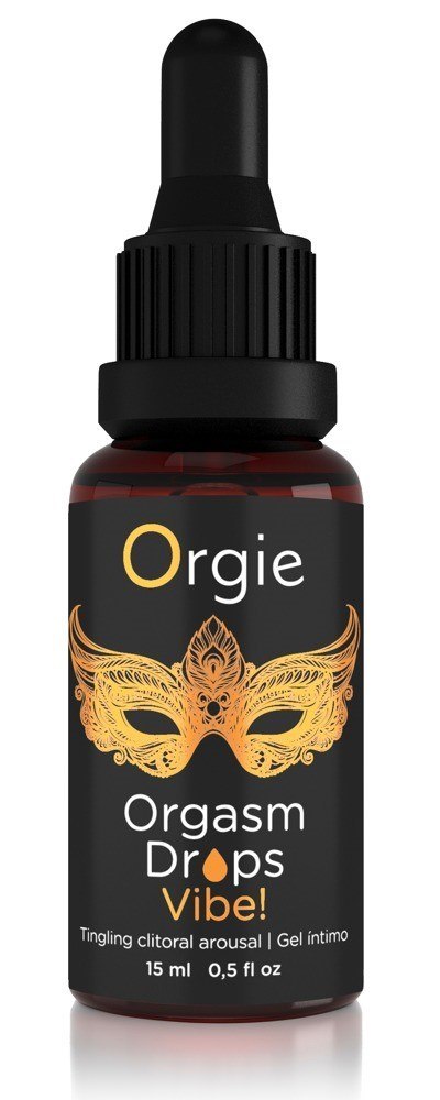 Клиторальные капли с вибрацией Orgie ORGASM DROPS VIBE, 15 мл