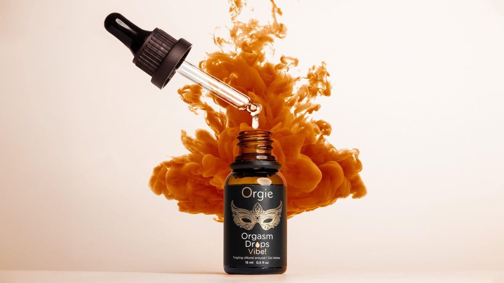 Клиторальные капли с вибрацией Orgie ORGASM DROPS VIBE, 15 мл
