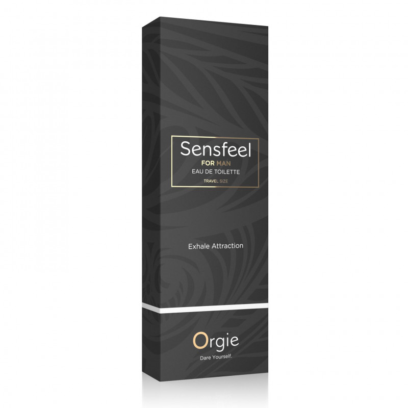 Мужская туалетная вода Orgie SENSFEEL + афродизиак, эффективная феромон-технология, 10 мл