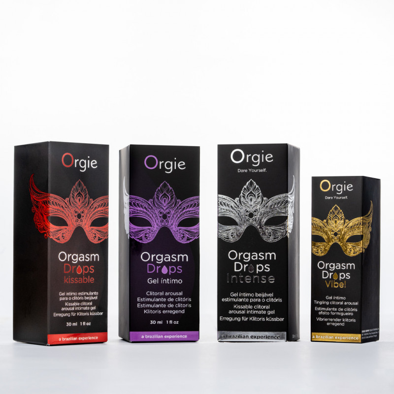 Кліторальні краплі Orgie Orgasm Drops Intense для розігріву, 30 мл
