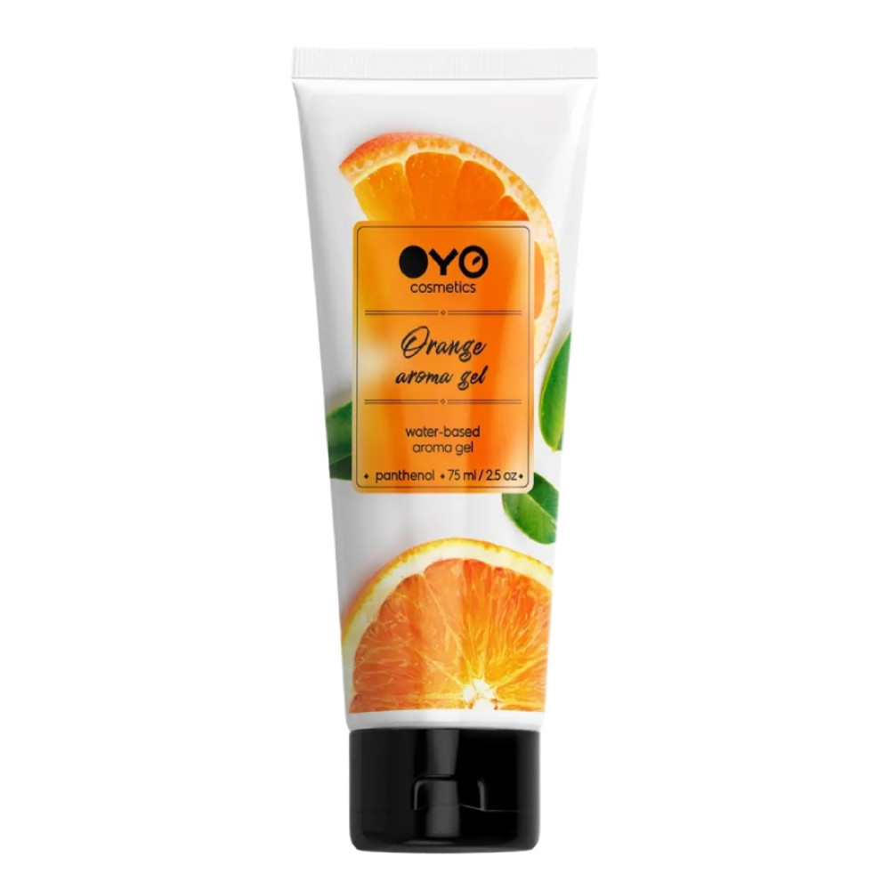 Універсальний гель-лубрикант OYO Orange на водній основі, з ароматом апельсина, 75 мл