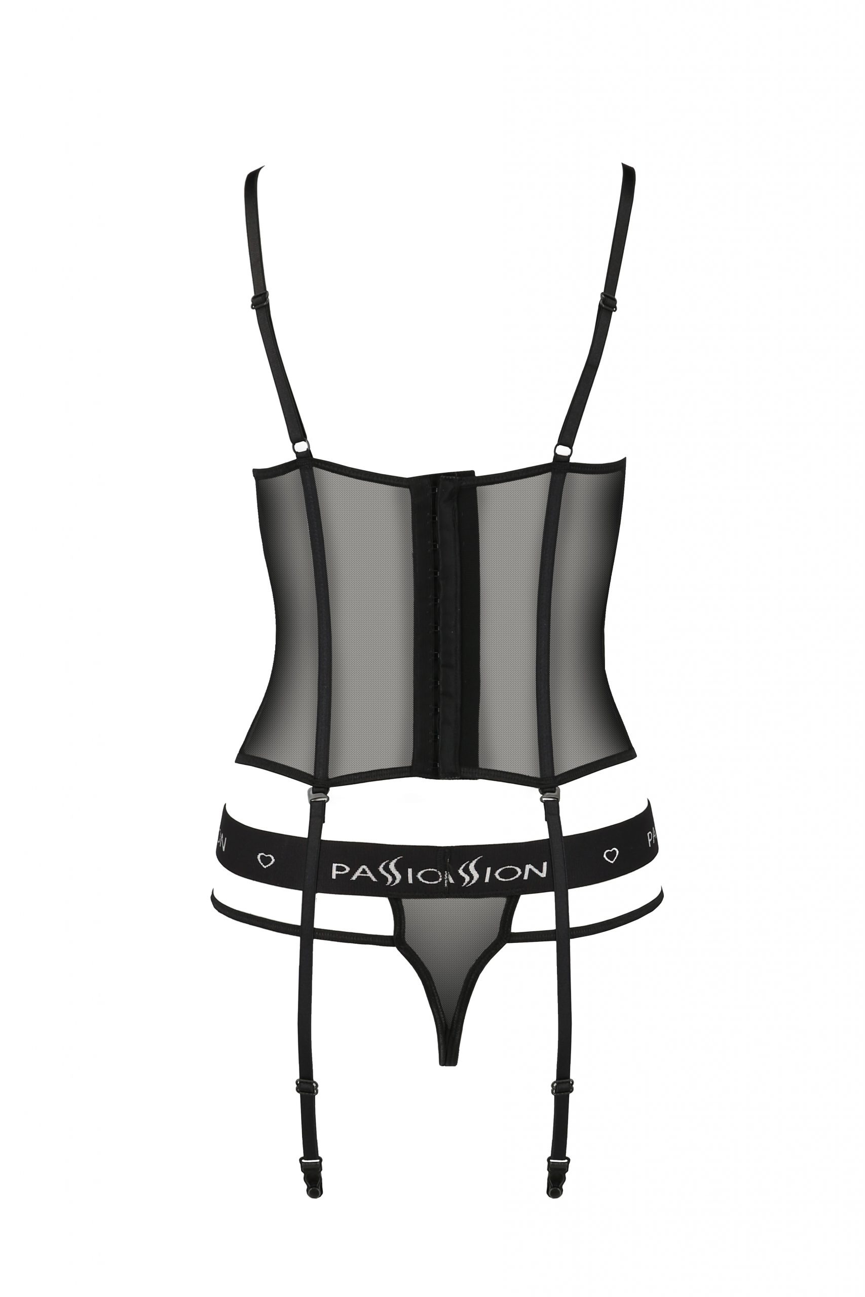 Корсет KYOUKA CORSET black S/M - Passion