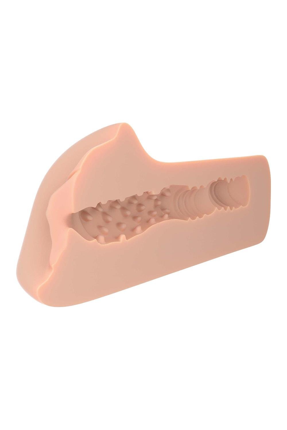 Мастурбатор Pipedream PDX Plus Perfect Pussy Dream Stroker бежевий, 14.8 см