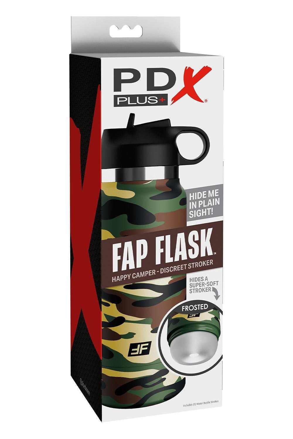 Мастурбатор у колбі Pipedream PDX Plus Fap Flask нереалістичний, 23.8 см
