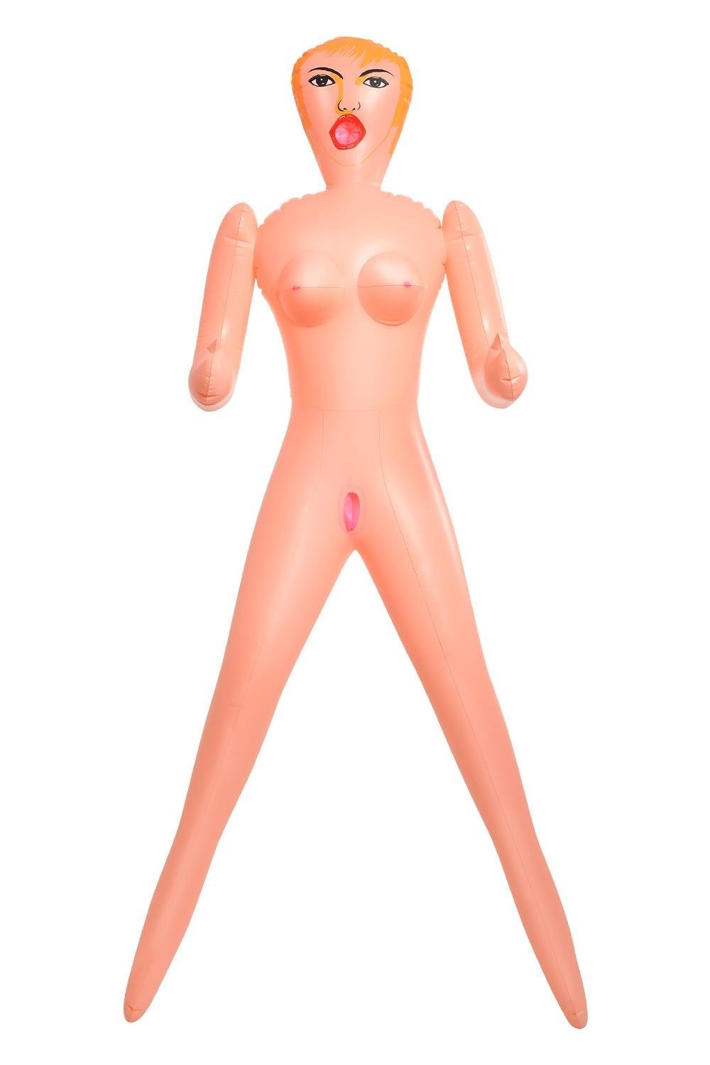Секс-лялька надувна Pipedream Ultimate Fantasy Dolls Becky бежева, 165 см