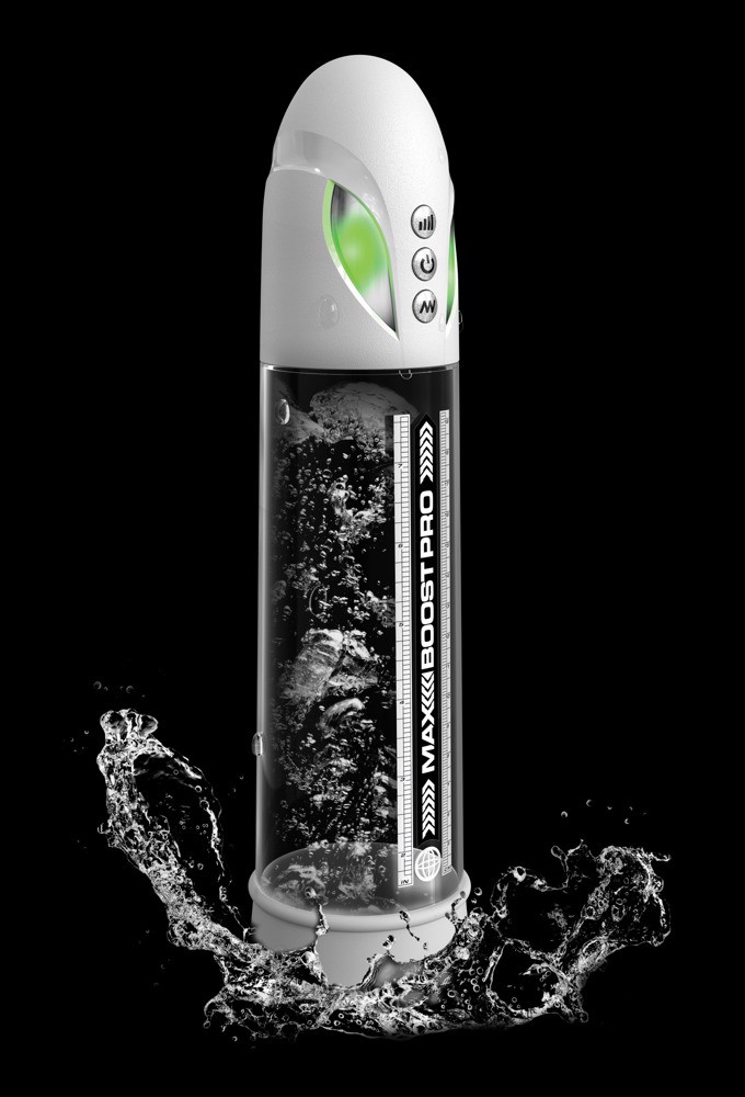 Помпа вакумна Pipedream Pump Worx Max Boost Pro Flow біла, 30.6 см