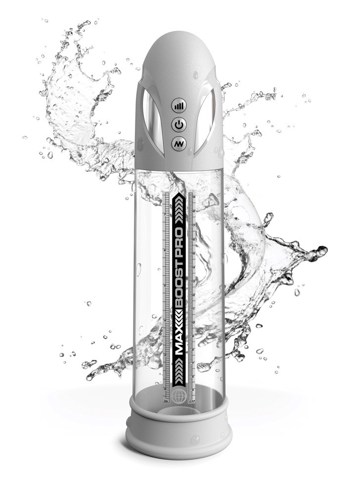 Помпа вакумна Pipedream Pump Worx Max Boost Pro Flow біла, 30.6 см